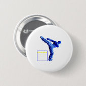 Karate T-Shirt_1 Button (Vorne & Hinten)