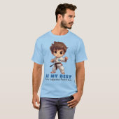 Karate T-Shirt Sei mein Bestes (Vorne ganz)