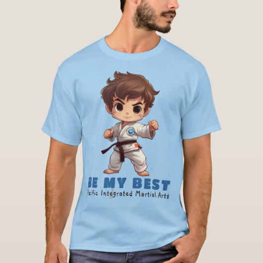 Karate T-Shirt Sei mein Bestes (Vorderseite)