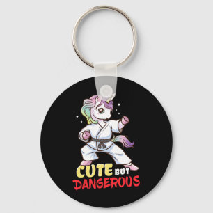 Karate Taekwondo Einhorn Geschenk Schlüsselanhänger