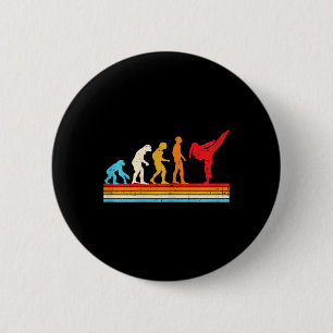 Karate Taekwondo Evolution Mädchen Pferdeschwanz K Button