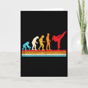 Karate Taekwondo Evolution Mädchen Pferdeschwanz K Karte