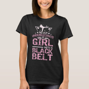 Karate Taekwondo Girl T-Shirt