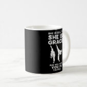 Karate Taekwondo Karate Kick Kaffeetasse (VorderseiteRechts)