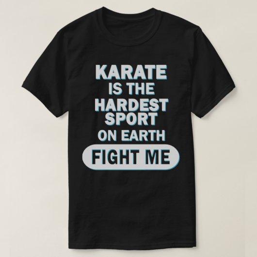 Karate Taekwondo Mens Judo Martial Arts T-Shirt (Design vorne)