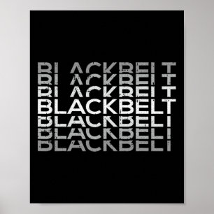 Karate Taekwondo Tkd Jiu J. Poster