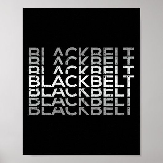 Karate Taekwondo Tkd Jiu J. Poster (Vorne)