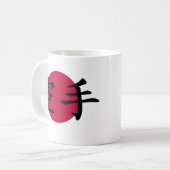 Karate Tasse (Vorderseite Links)
