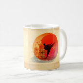 Karate-Tasse Kaffeetasse (VorderseiteRechts)