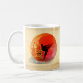 Karate-Tasse Kaffeetasse (Links)