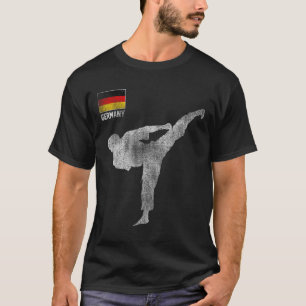 Karate-Team-Kampfsport Mma Kick Deutschland Deutsc T-Shirt