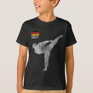 Karate-Team Kampfsport Mma Kick Deutschland Deutsc T-Shirt