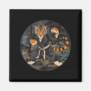 Karate Tiger Forest Taekwondo Jiu-Jitsu Martial Magnet