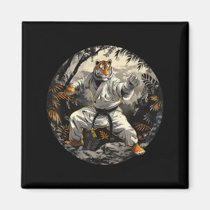 Karate Tiger Forest Taekwondo Jiu-Jitsu Mma Tiger Magnet