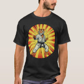 Karate Tiger Master - Martial Arts Power Strike T-Shirt (Vorderseite)