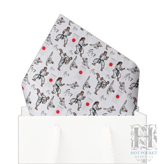 Karate-Toilettenpapier Seidenpapier