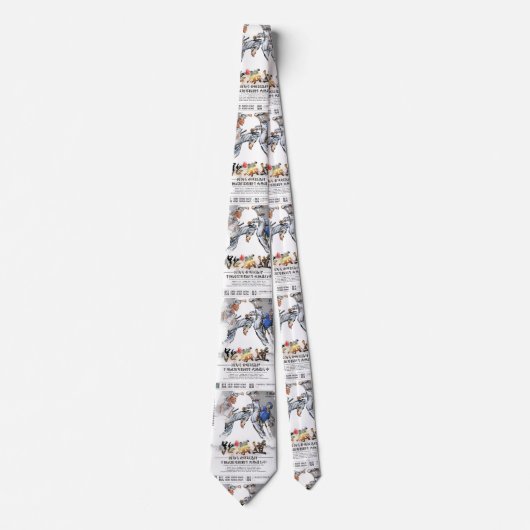 Karate Tournament Poster Krawatte (Vorderseite)