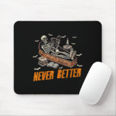 Karate - Training Behalten, bis der Gürtel schwarz Mousepad (Mit Mouse)
