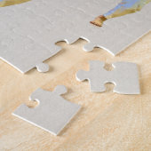 Karate-tretendes Puzzlespiel Puzzle (Seite)