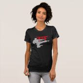 Karate-Tritt Torii-Tor T-Shirt (Vorne ganz)