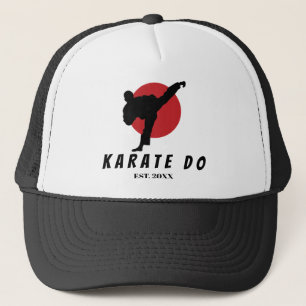 Karate-Turnierkappe Kampfsportmütze Truckerkappe