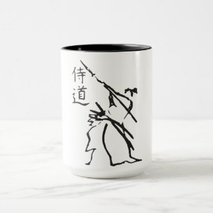 Karate und Charakter Tasse