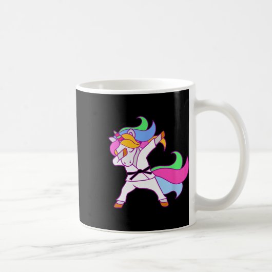Karate Unicorn Kaffeetasse (Rechts)