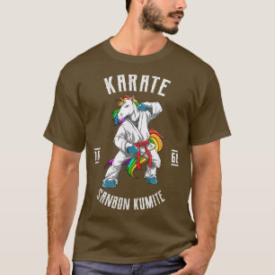 Karate Unicorn - Karate Japan Martial Arts Figh T-Shirt