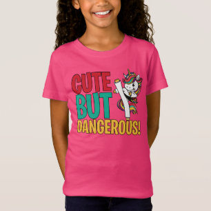 Karate Unicorn Taekwondo Niedlich, aber gefährlic T-Shirt