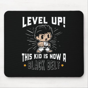 Karate-Uniform für Kinder Schwarzgürtel-Auszeichnu Mousepad