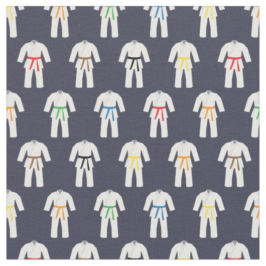 Karate Uniform Martial Arts Pattern Stoff (Nahaufnahme)