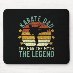 Karate-Vater Der Mann Der Mythos Die Legende Mousepad