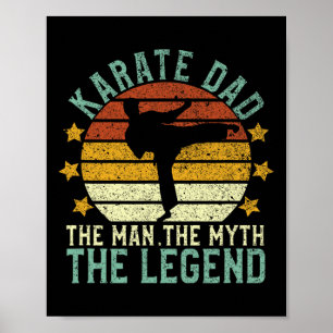 Karate-Vater Der Mann Der Mythos Die Legende Poster