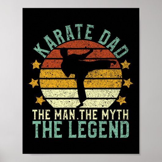 Karate-Vater Der Mann Der Mythos Die Legende Poster (Vorne)