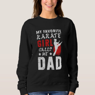 Karate-Vater Karate Vater Stolz Karate-Vater Sweatshirt