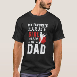Karate-Vater Karate Vater Stolz Karate-Vater T-Shirt