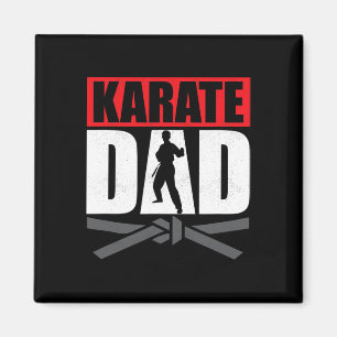 Karate-Vater Karateka Selbstverteidigungskämpfer Magnet