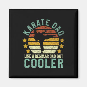 Karate-Vater Lustiges Kampfsport Karateka Vater-Ge Magnet