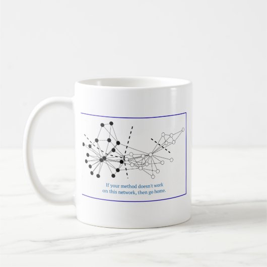 Karate-Verein (mit Aufkleber) Kaffeetasse (Links)