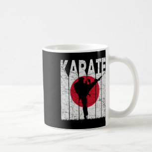 Karate Vintag Martial Arts Retro Karate Japanisch Kaffeetasse