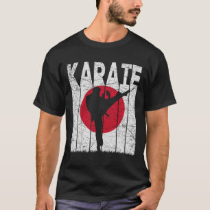 Karate Vintag Martial Arts Retro Karate Japanisch T-Shirt