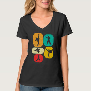 Karate Vintag Retro Martial Arts Coach Fighter 1 T-Shirt