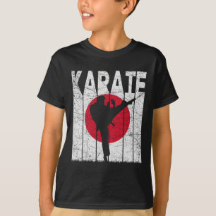 Karate Vintage Kampfsport Retro Karate Japanisch T-Shirt