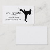 Karate-Visitenkarten Visitenkarte (Vorne/Hinten)