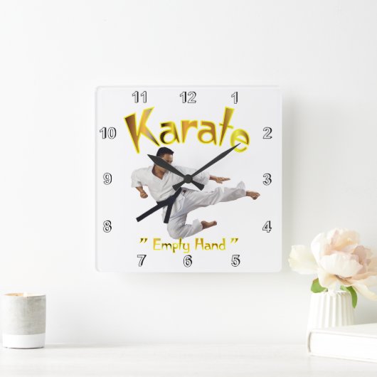 Karate Wall Uhr (Zuhause)