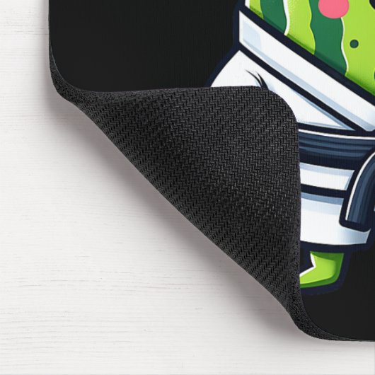 Karate Watermelon Champion Mousepad (Ecke)