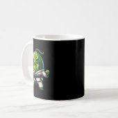 Karate Watermelon Master Niedlich Fighter Kaffeetasse (Vorderseite Links)