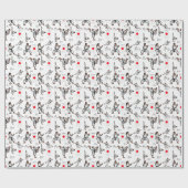 Karate Wrapping Paper Geschenkpapier (Flach)