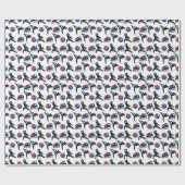 Karate Wrapping Paper Geschenkpapier (Flach)