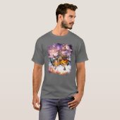 Karate Yin Yang Tiger Dragon T-Shirt (Vorne ganz)